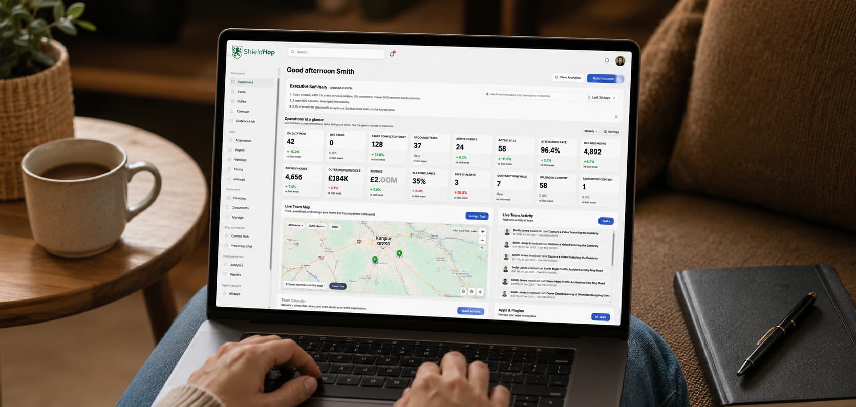 ShieldHop platform