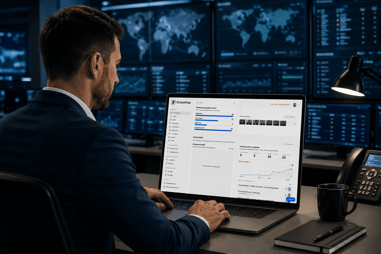 Control room manager